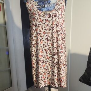 Floral Sleeveless Top